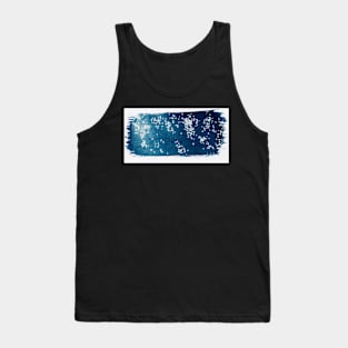 Baculogypsina sand and underwater cyanotype. Tank Top